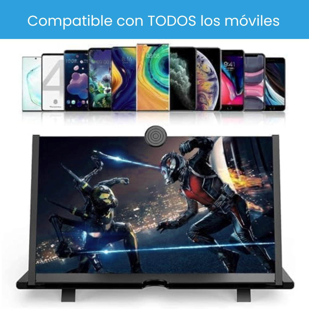 Amplificador de pantalla para móvil portátil