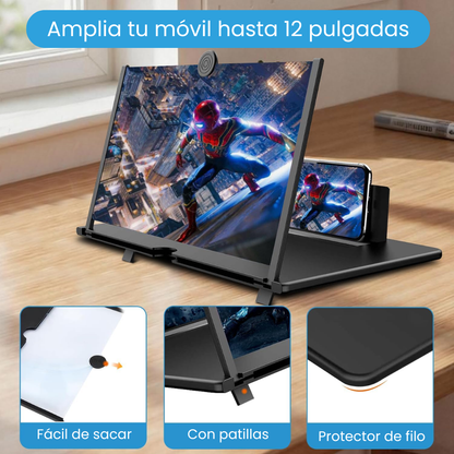 Amplificador de pantalla para móvil portátil