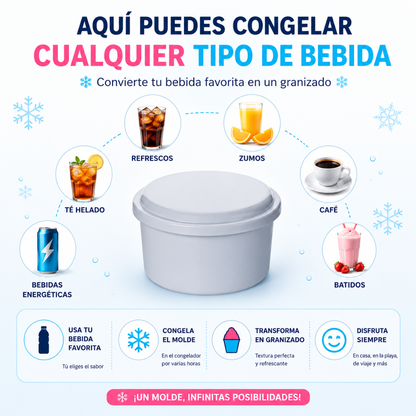 Trituradora de hielo manual